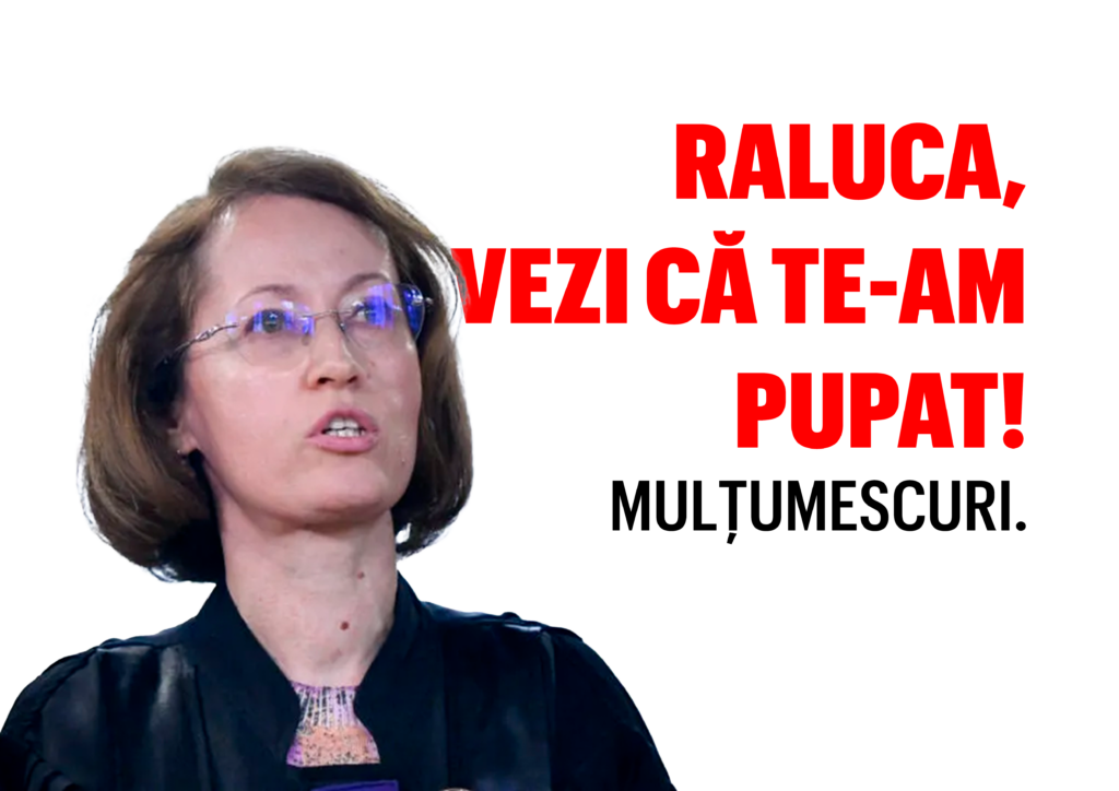 Afiș Raluca Protest Justiție 2